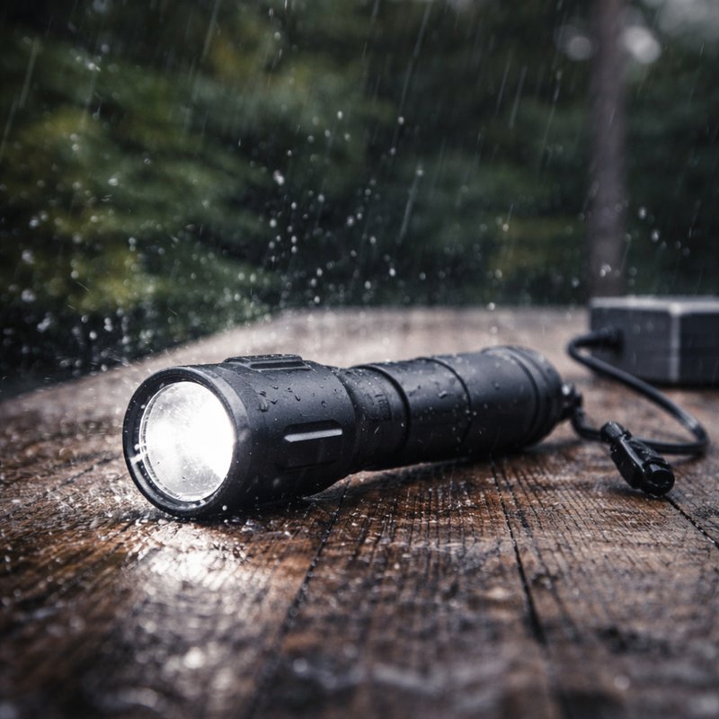 LED-Taschenlampe - Wiederaufladbar (USB)