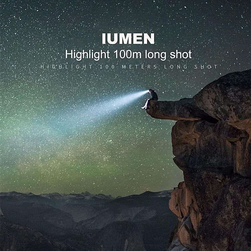 Wiederaufladbarer Scheinwerfer mit LED